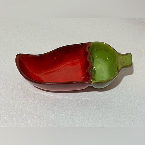 Pacific Island Creations Ceramic 2-Chili Pepper 1-Sombrero Hat Serving Dishes - Picture 10 of 16